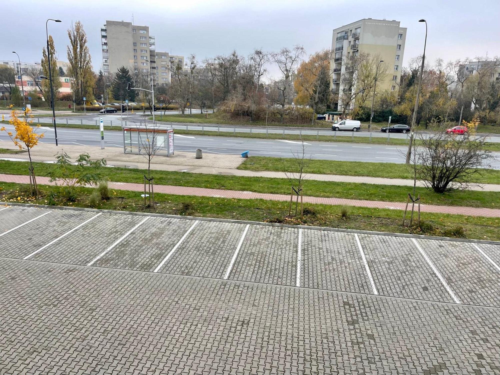 ワルシャワTime&House Pileckiego Przy Centrum Onkologi I Klinice Novum Apartament Na Wylacznosc Pokoj,Sypialnia,Lozko, Lazienka,Kuchniaアパートメント エクステリア 写真
