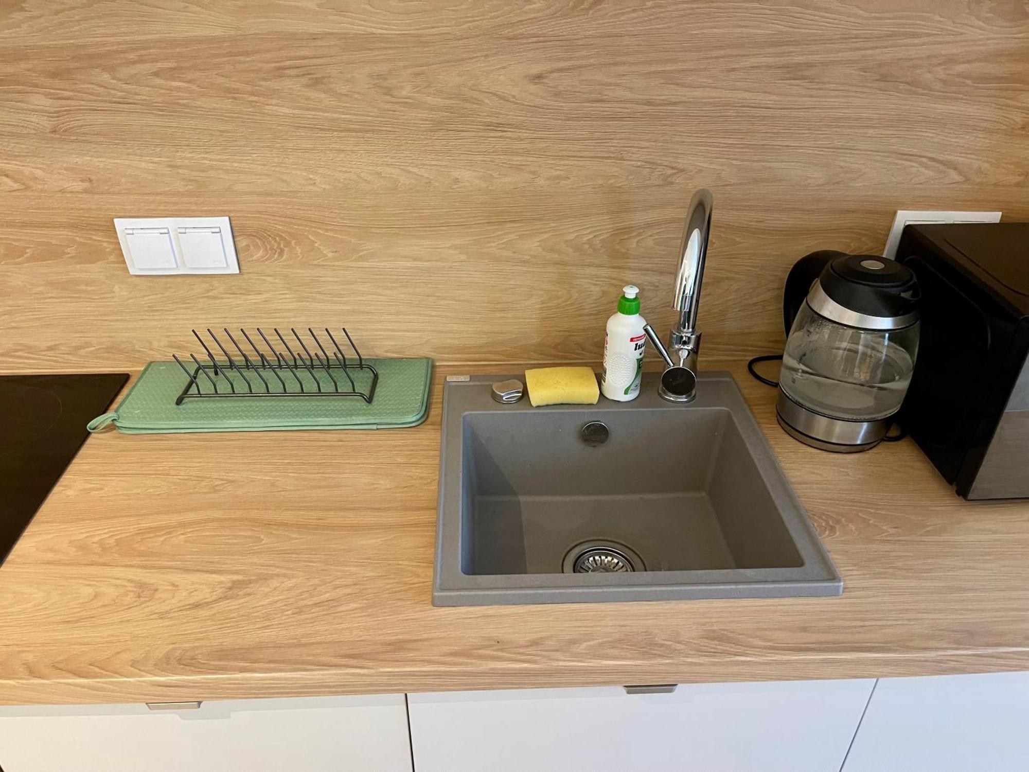 ワルシャワTime&House Pileckiego Przy Centrum Onkologi I Klinice Novum Apartament Na Wylacznosc Pokoj,Sypialnia,Lozko, Lazienka,Kuchniaアパートメント エクステリア 写真