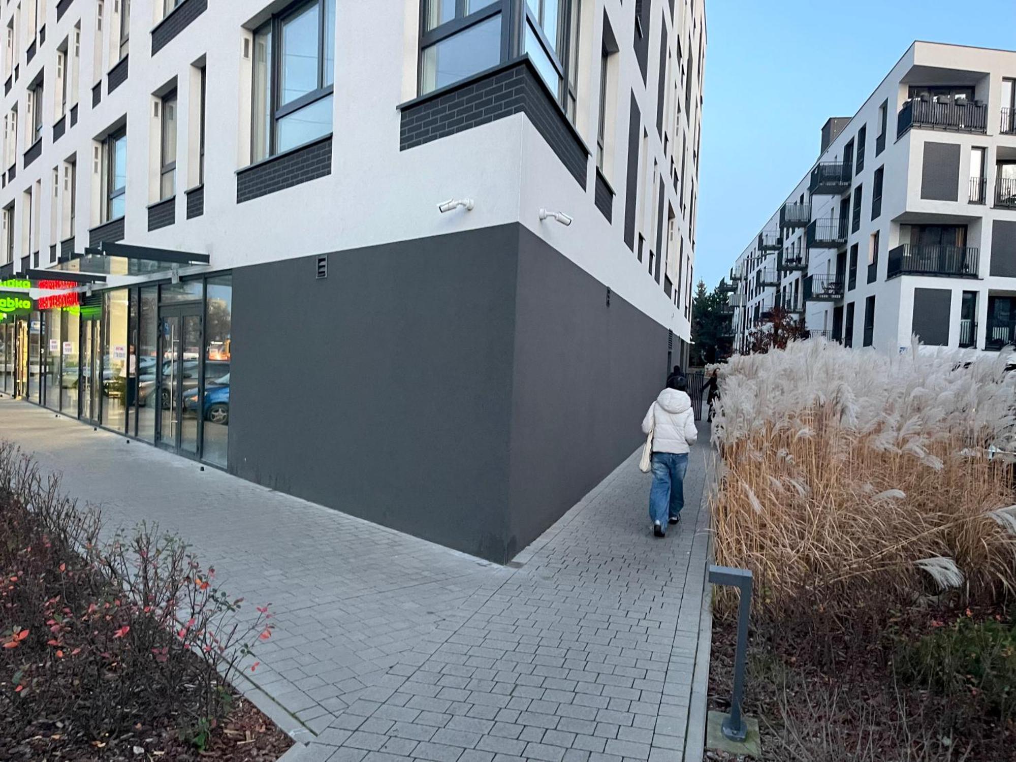 ワルシャワTime&House Pileckiego Przy Centrum Onkologi I Klinice Novum Apartament Na Wylacznosc Pokoj,Sypialnia,Lozko, Lazienka,Kuchniaアパートメント エクステリア 写真
